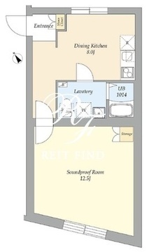 ラシクラス南長崎 402 間取り図