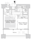 大崎ガーデンレジデンス 2309 間取り図