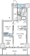 ロイヤルパークス赤羽ノース 634 間取り図