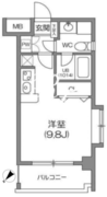 ルクレ森下レジデンス 905 間取り図