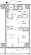 パークアクシス住吉ガーデンスクエア 912 間取り図