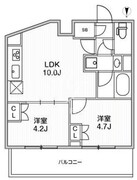 ライムレジデンス品川イースト 505 間取り図