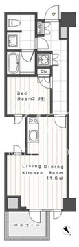 プレミスト赤坂檜町公園 215 間取り図