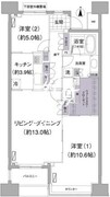 アビティ目黒 604 間取り図