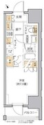 リビオメゾン田端 304 間取り図