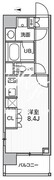シーズンフラッツ菊川ノース 303 間取り図