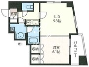 エスティメゾン浅草駒形 701 間取り図
