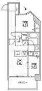 ウィーヴベース墨田パーク 904 間取り図