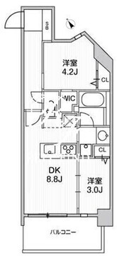 ウィーヴベース墨田パーク 504 間取り図