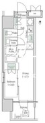 ブルックサイドレジデンス木場 726 間取り図