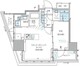 パークアクシス五反田スカイタワー 803 間取り図