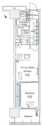 ロイヤルパークス有明 917 間取り図
