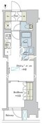 ブリリアイスト浅草 402 間取り図