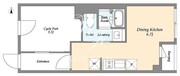 タスキリシェス目黒本町 205 間取り図