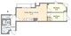 タスキリシェス目黒本町 401 間取り図