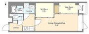 タスキリシェス目黒本町 402 間取り図