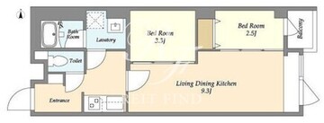 タスキリシェス目黒本町 402 間取り図