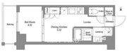 ウエリスアーバン住吉ウエスト 402 間取り図