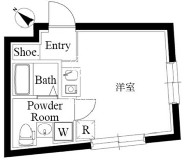 ファーヴァル幡ヶ谷 303 間取り図