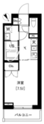アークマーク南大井 206 間取り図
