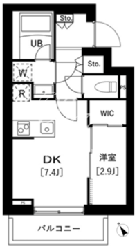 アークマーク南大井 108 間取り図