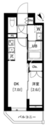 アークマーク南大井 201 間取り図