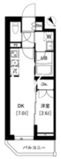 アークマーク南大井 401 間取り図