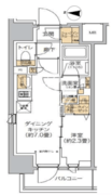 リビオメゾン西麻布 505 間取り図 ?>