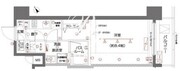 ズーム都立大学 404 間取り図 ?>