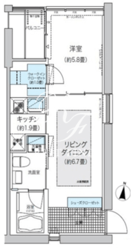 ガーデニエール砧ウエスト 135 間取り図