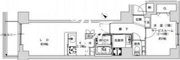 プライマル千石 401 間取り図