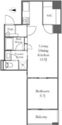 リバーシティ21イーストタワーズ2 514 間取り図 ?>