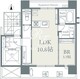 ファブリック信濃町レジデンス 301 間取り図