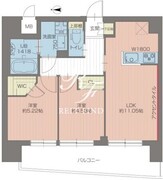 プレジオ葛西ASIAN 401 間取り図