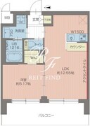 プレジオ葛西ASIAN 703 間取り図