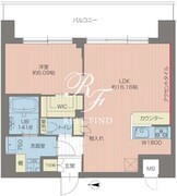 プレジオ葛西ASIAN 607 間取り図