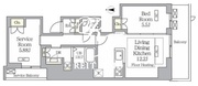 ヴェント四谷 1303 間取り図