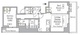 ヴェント四谷 1303 間取り図