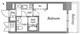 CORVAL東新宿 1104 間取り図