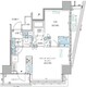 パークアクシス五反田スカイタワー 901 間取り図