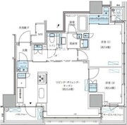 パークアクシス五反田スカイタワー 1201 間取り図
