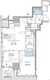 パークアクシス五反田スカイタワー 2406 間取り図
