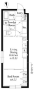 メモラ椎名町 303 間取り図