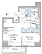 グランドマークレジデンス大森 205 間取り図