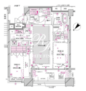 オーパスレジデンス銀座イースト 705 間取り図