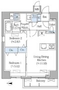 グランドマークレジデンス大森 903 間取り図