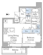 グランドマークレジデンス大森 905 間取り図