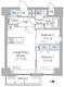 グランドマークレジデンス大森 401 間取り図