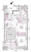 オーパスレジデンス銀座イースト 1101 間取り図 ?>