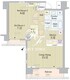 プライムアーバン東中野コート 910 間取り図